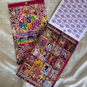ONE LISA FRANK sticker pack
